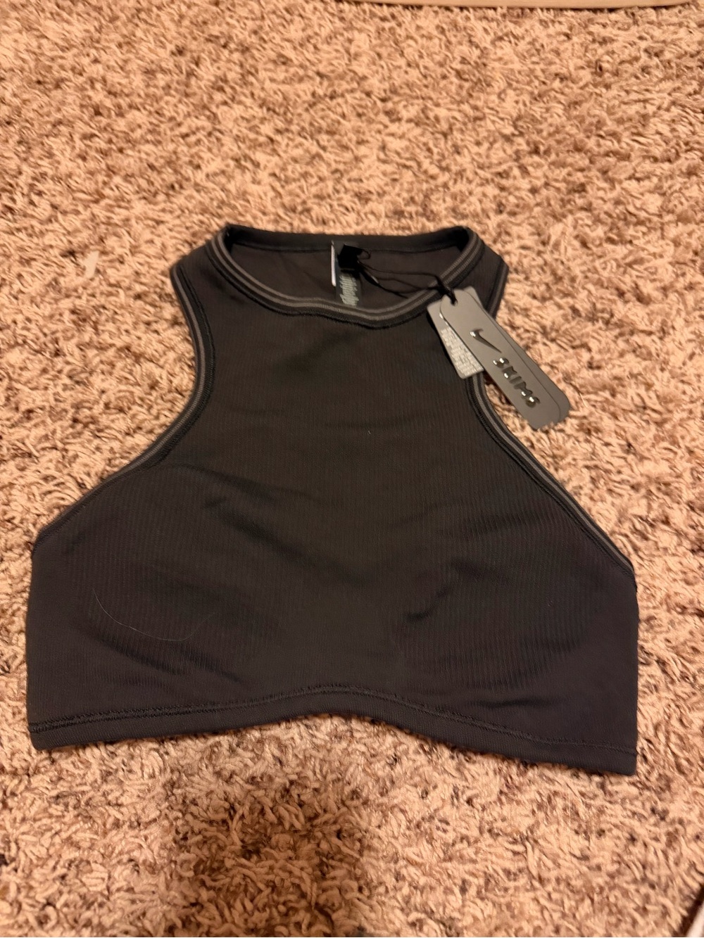 Nike SKIMS Ribbed Seamless Racer Front Bra